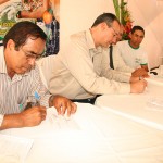 Painel na Festa da Laranja mostra trabalho do governo na diversificação de culturas - Fotos: Luduvice José / Ascom / Seagri