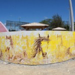Secretário de Infraestrutura visita painéis artísticos no Parque dos Cajueiros - Fotos: Mario Sousa/Seinfra