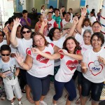 Prévia carnavalesca anima pacientes da Oncologia do Huse - Fotos: Bruno César/FHS