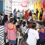 Prévia carnavalesca anima pacientes da Oncologia do Huse - Fotos: Bruno César/FHS