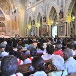 Jackson Barreto participa da missa em celebração ao aniversário de Dom Lessa -