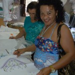 Artesanato sergipano é apreciado por turistas - A artesã Auxiliadora Andrade / Fotos: Ascom/Setur