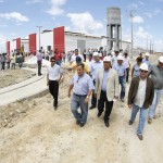 Governador em exercício visita obras do Centro Empresarial Integrado em Tobias Barreto -