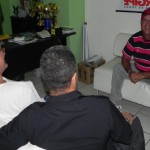 Carlos Fernandes; e o presidente da Fetese