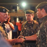Jackson Barreto participa da solenidade de passagem de comando do 28º BC -
