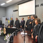 Jackson Barreto prestigia posse de nova presidente do TRE -