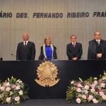 Jackson Barreto prestigia posse de nova presidente do TRE -