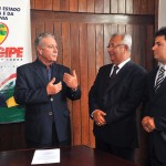 Jackson Barreto acompanha transferência de cargo de secretário de Justiça -