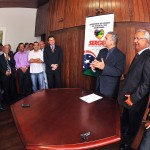 Jackson Barreto acompanha transferência de cargo de secretário de Justiça -