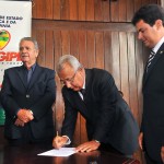 Jackson Barreto acompanha transferência de cargo de secretário de Justiça -