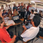 Jackson Barreto visita escolas estaduais em Nossa Senhora do Socorro -