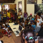 Projeto Meio Ambiente com Diversão sensibiliza crianças a proteger e preservar o meio ambiente - Fotos: Igor Andrade / Semarh