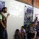 Projeto Meio Ambiente com Diversão sensibiliza crianças a proteger e preservar o meio ambiente - Fotos: Igor Andrade / Semarh