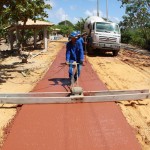 Obras do espaço infantil do Parque dos Cajueiros seguem em ritmo acelerado - O secretário de Estado de Infraestrutura