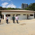 Obras do espaço infantil do Parque dos Cajueiros seguem em ritmo acelerado - O secretário de Estado de Infraestrutura
