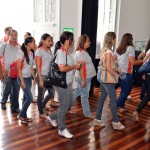 Alunos do Centro de Educação Profissional visitam o Museu da Gente  - A estudante Aída dos Santos