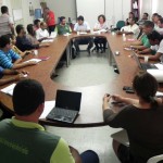 Seides avalia plano para uso de novos equipamentos da Feira da Agricultura Familiar - Fotos: Ascom/Seides