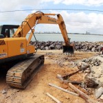 Seinfra inicia obras de manutenção do molhe da Atalaia Nova - Fotos: Mario Sousa/Seinfra