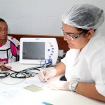 Acolhimento agiliza mais de 100 atendimentos diários no Hospital de Estância - Fotos: Bruno César / SES