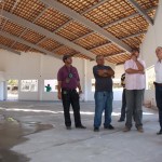 Obras do espaço infantil do Parque dos Cajueiros seguem em ritmo acelerado - O secretário de Estado de Infraestrutura