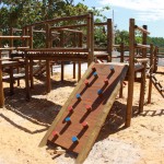 Obras do espaço infantil do Parque dos Cajueiros seguem em ritmo acelerado - O secretário de Estado de Infraestrutura