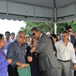 Marcelo Déda presta suas últimas homenagens ao exgovernador Seixas Dória - Foto: Marco Vieira/ASN