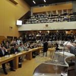 Jorge Alberto faz leitura da mensagem do Governo na abertura dos trabalhos na AL -