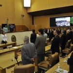 Jorge Alberto faz leitura da mensagem do Governo na abertura dos trabalhos na AL -