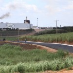 Rodovia que dá acesso ao povoado Castanhal