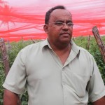 Agricultor reduz agrotóxicos na lavoura com uso de tela especial - Fotos: Ascom/Cohidro