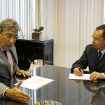 Déda assegura investimentos e garante parcerias em reuniões no Rio de Janeiro e Brasília - Déda ouviu do presidente da Vale que o projeto Carnalita é prioridade  / Foto: Bruno Lima