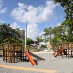 Reforma do Parque dos Cajueiros será concluída em março - Fotos: Mario Sousa/Seinfra