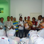 Governo entrega material esportivo às equipes participantes dos quarentões - Fotos: Ascom/Seel