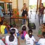 Crianças aprendem a valorizar Mata Atlântica através de atividades na Apa Morro do Urubu - Fotos: Ascom/Semarh