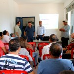Agricultores da Cohidro conhecem novidades em nutrição vegetal - O agrônomo João Paulo Correa