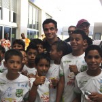 Seleção Brasileira treina hoje no Constâncio Vieira - O jogador Falcão / Fotos: Ascom/Seel