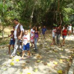 Crianças aprendem a valorizar Mata Atlântica através de atividades na Apa Morro do Urubu - Fotos: Ascom/Semarh