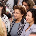 Maria Teles representa governador na posse da ministra Eleonora Menicucci  -