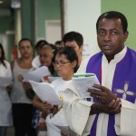 'Via Sacra' acontece no pronto socorro e bloco administrativo do Huse - Fotos: Bruno César/FHS