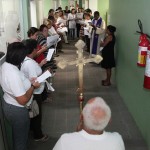 'Via Sacra' acontece no pronto socorro e bloco administrativo do Huse - Fotos: Bruno César/FHS