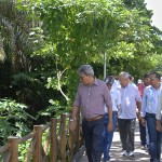 Governador visita obras no  Parque dos Cajueiros   -