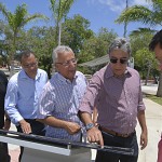 Governador visita obras no  Parque dos Cajueiros   -