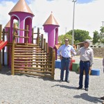 Governador visita obras no  Parque dos Cajueiros   -