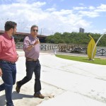 Governador visita obras no  Parque dos Cajueiros   -