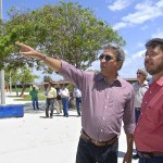 Governador visita obras no  Parque dos Cajueiros   -