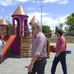 Governador visita obras no  Parque dos Cajueiros   -