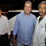 Déda acompanha show de aniversário da capital ao lado do prefeito Edvaldo e do senador Wellington Dias -