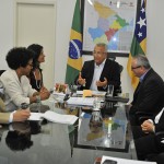 Jackson reúnese com representantes do Fida para viabilizar operação de crédito de US$ 28 milhões - Fotos: Marcos Rodrigues/ASN