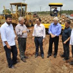 Jackson Barreto visita obras em três municípios do Sul do estado  -