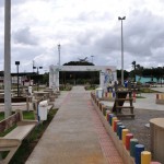 Praça construída pelo Governo do Estado leva satisfação à população de Arauá -